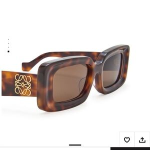 Loewe rectangular sunglasses